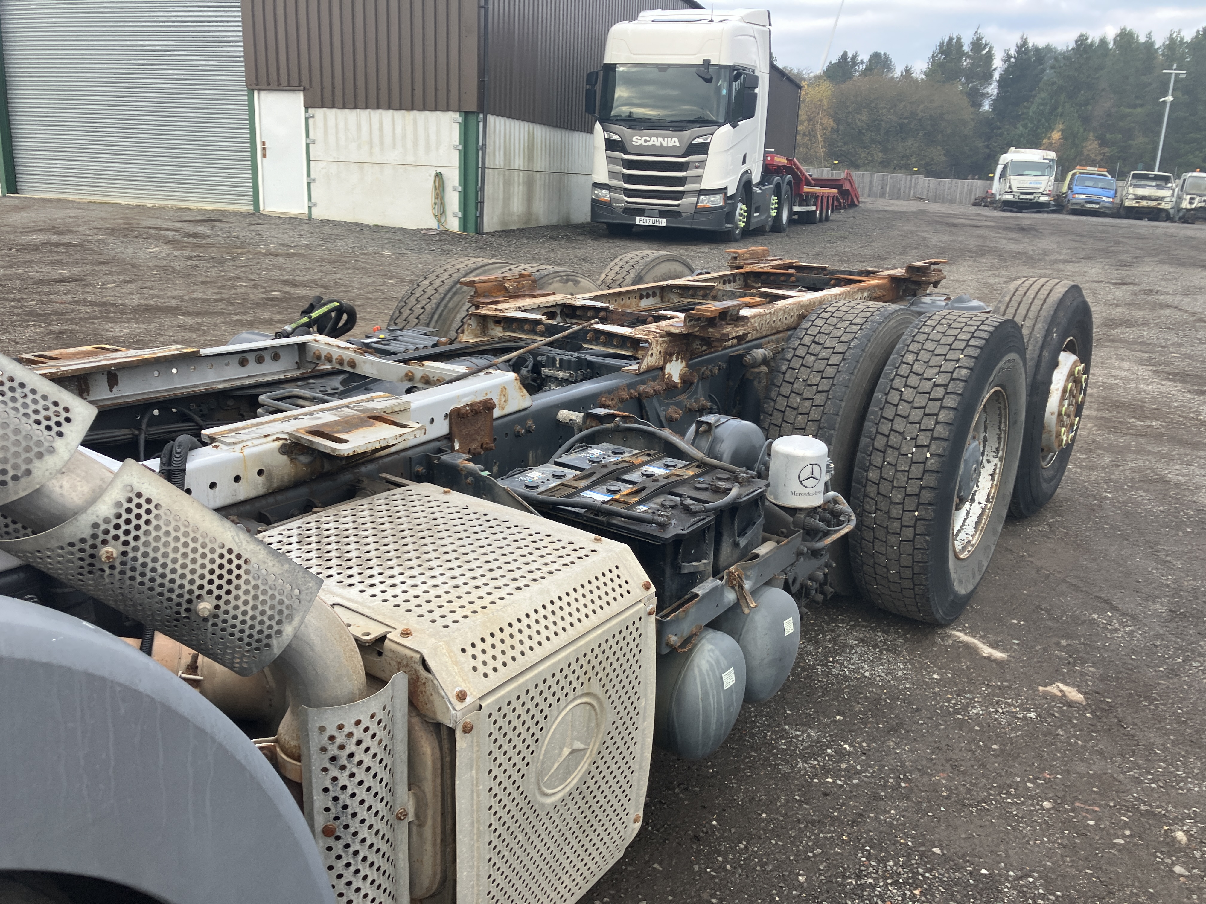 Mercedes Benz 2629 Econic chassis cab 6x2 