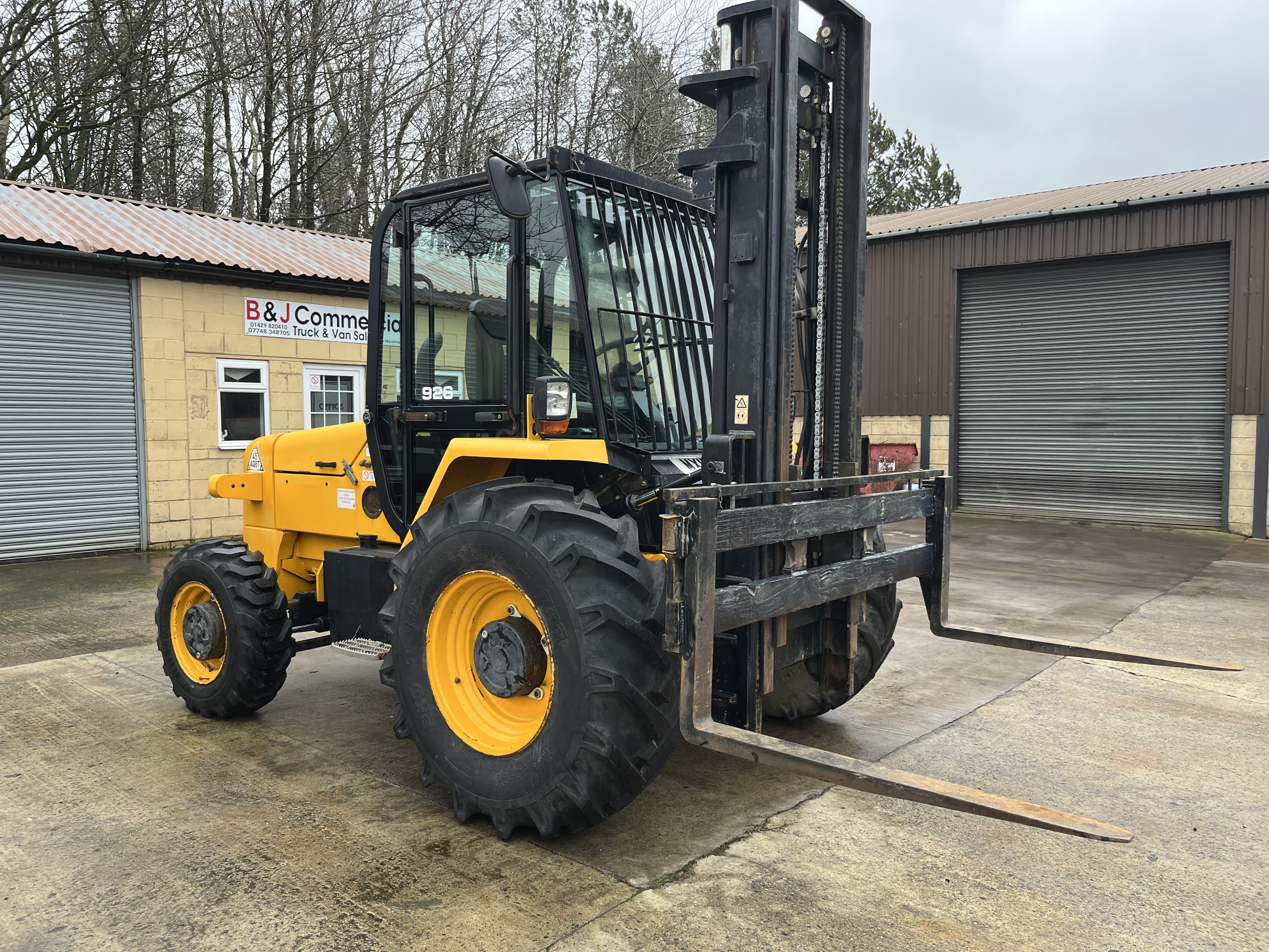 2017 JCB 926 4x4 FORKLIFT