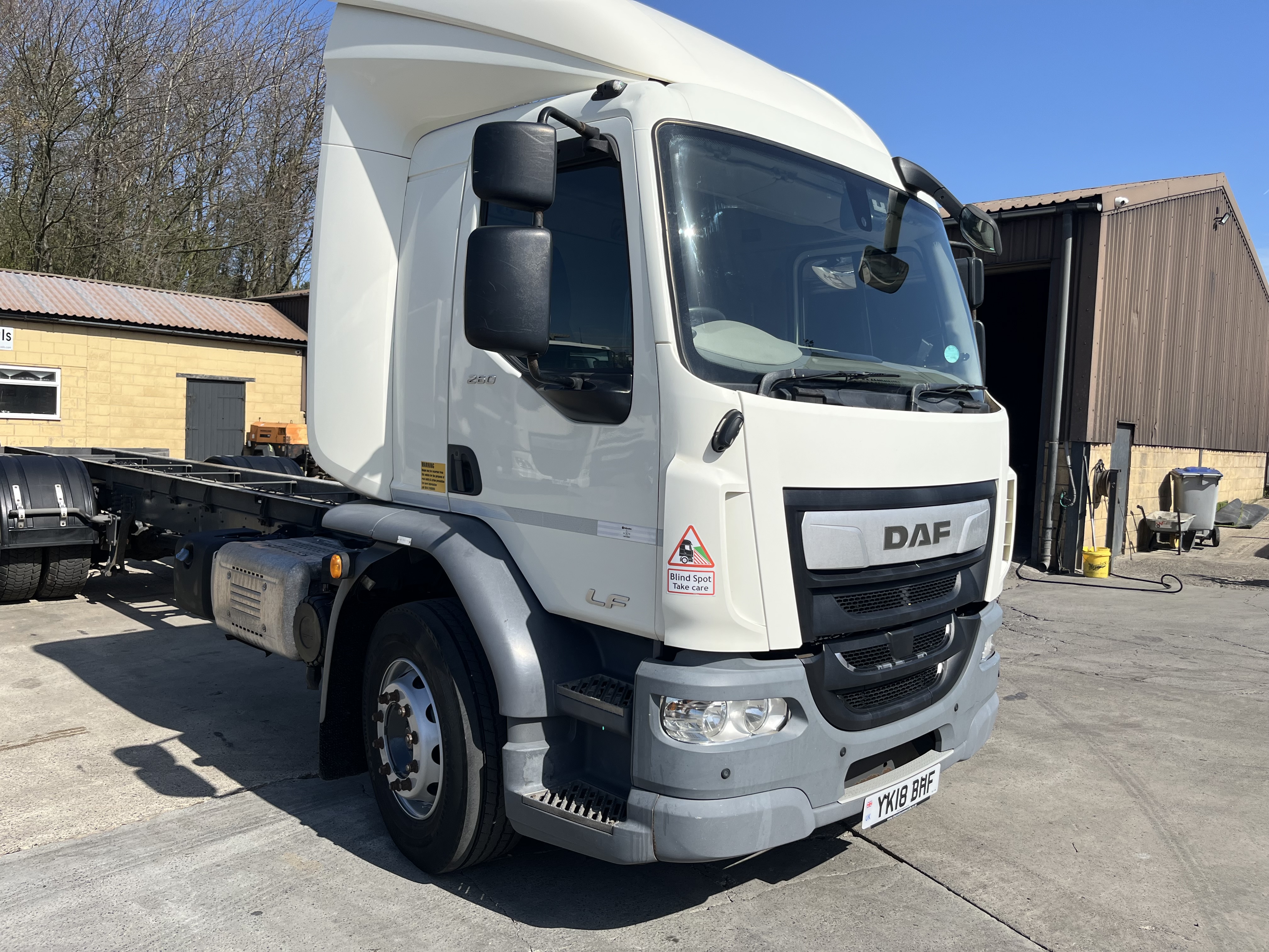 2018 DAF LF 18 TON CHASSIS CAB