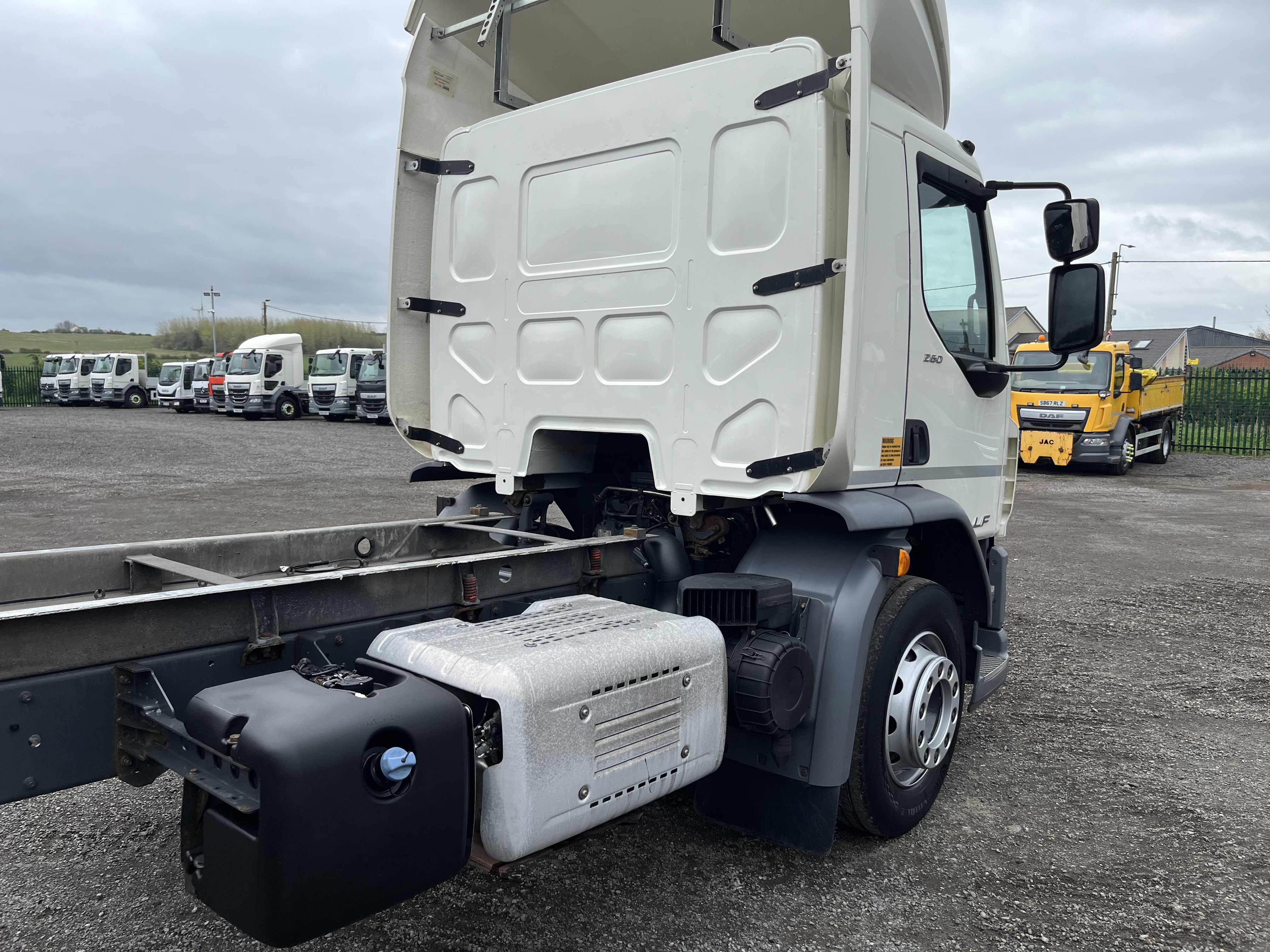 2018 DAF LF 55.260 CHASSIS CAB EURO 6
