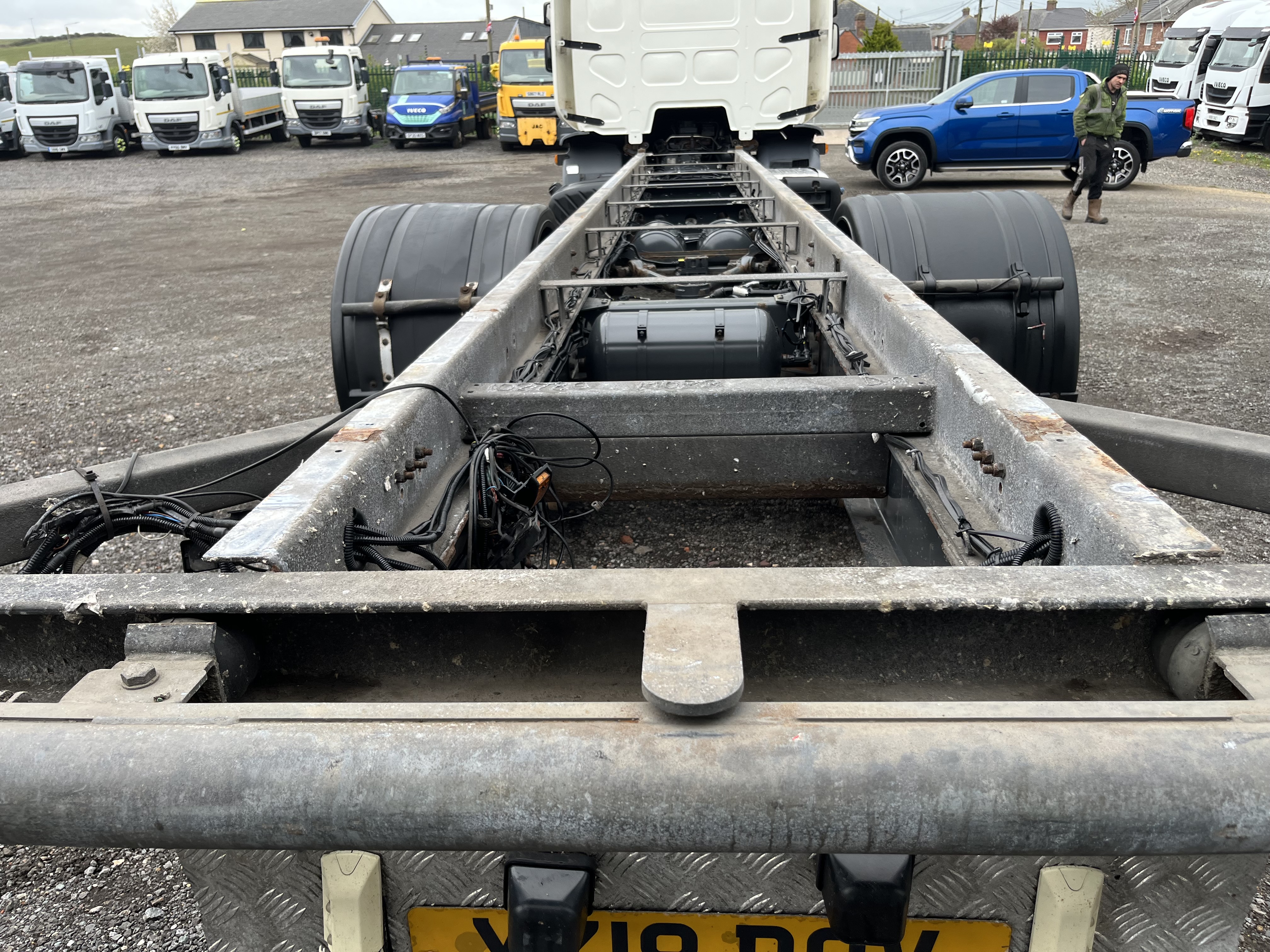 2018 DAF LF 55.260 CHASSIS CAB EURO 6