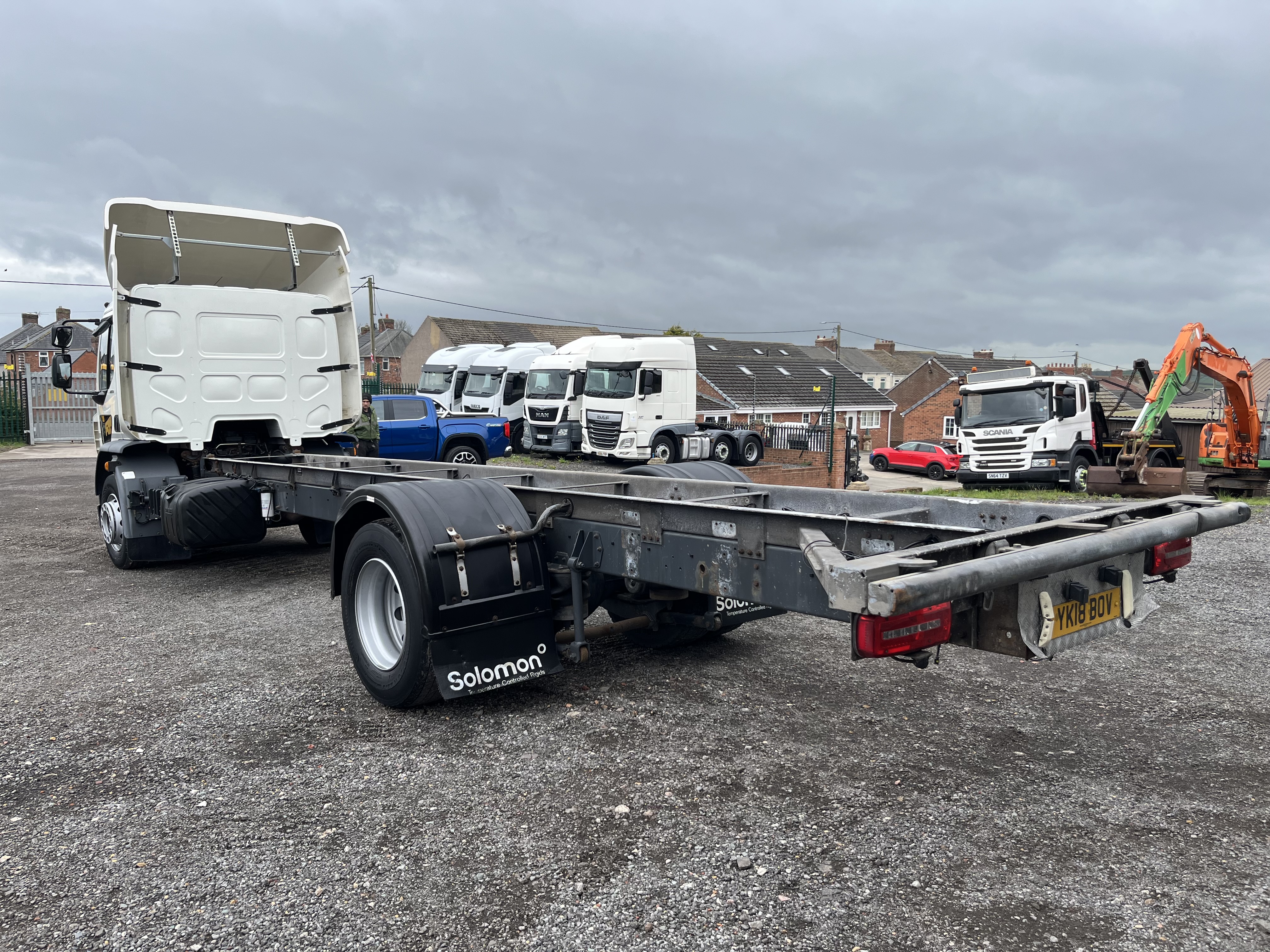 2018 DAF LF 55.260 CHASSIS CAB EURO 6
