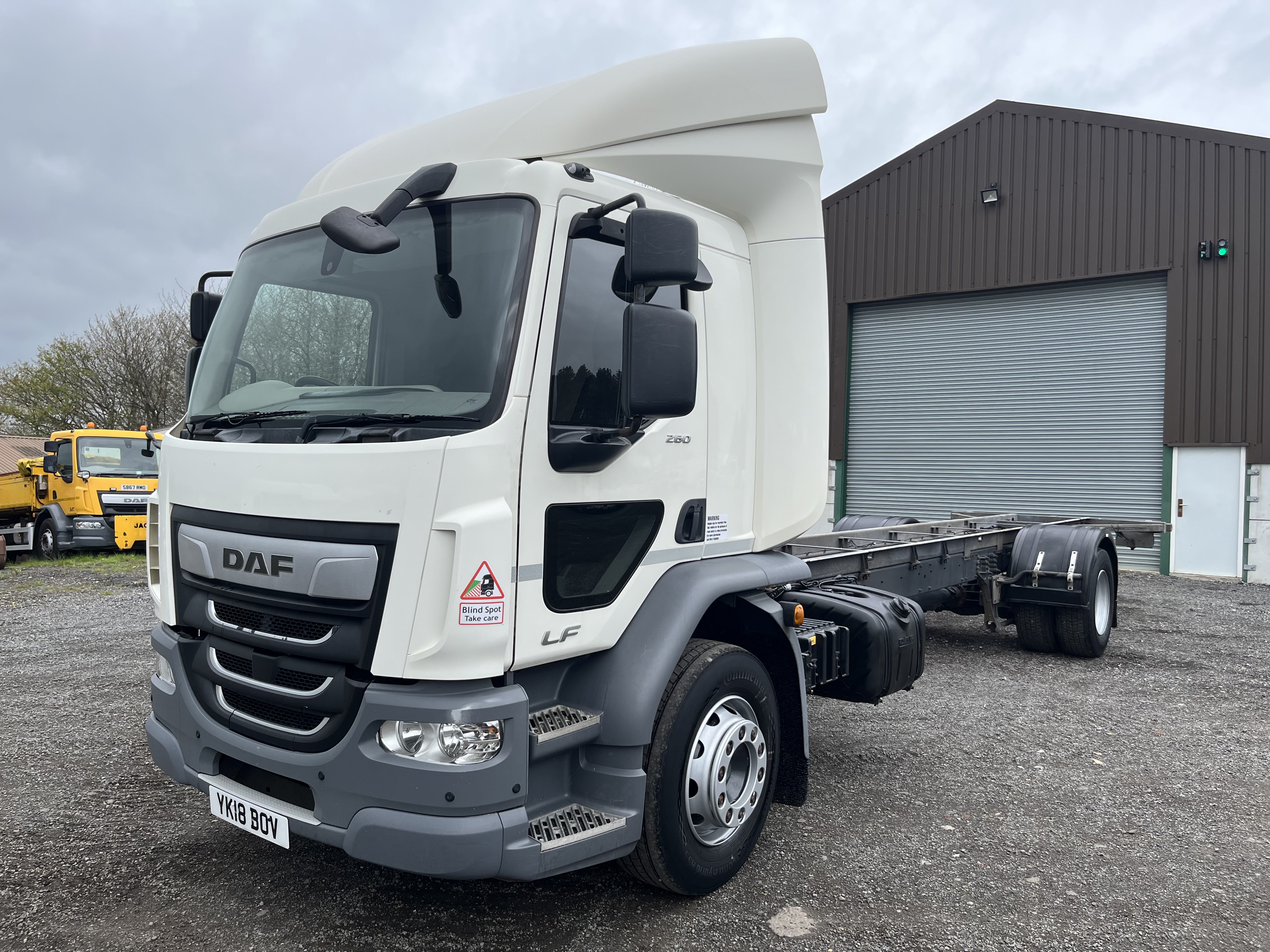 2018 DAF LF 55.260 CHASSIS CAB EURO 6