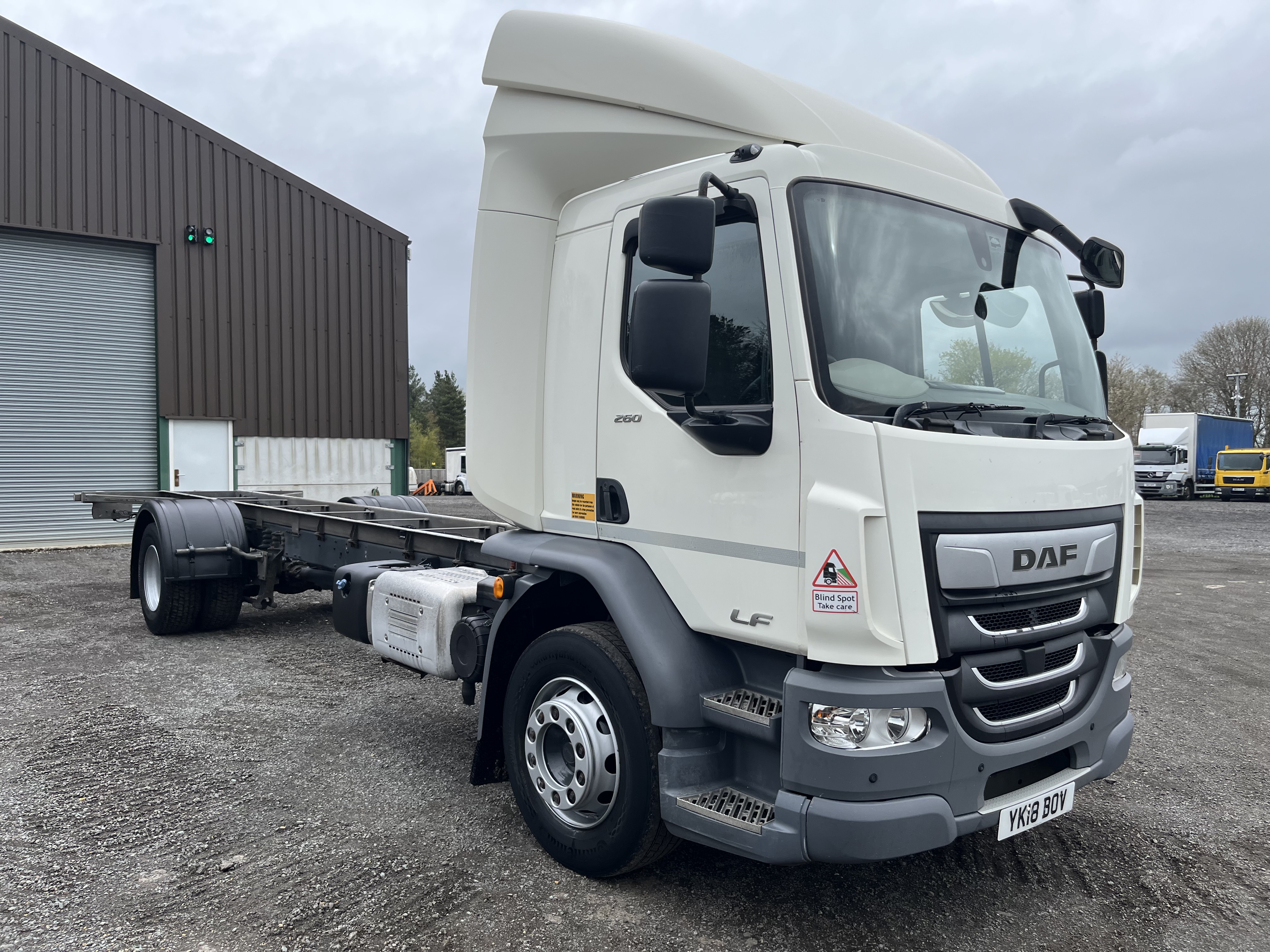 2018 DAF LF 55.260 CHASSIS CAB EURO 6