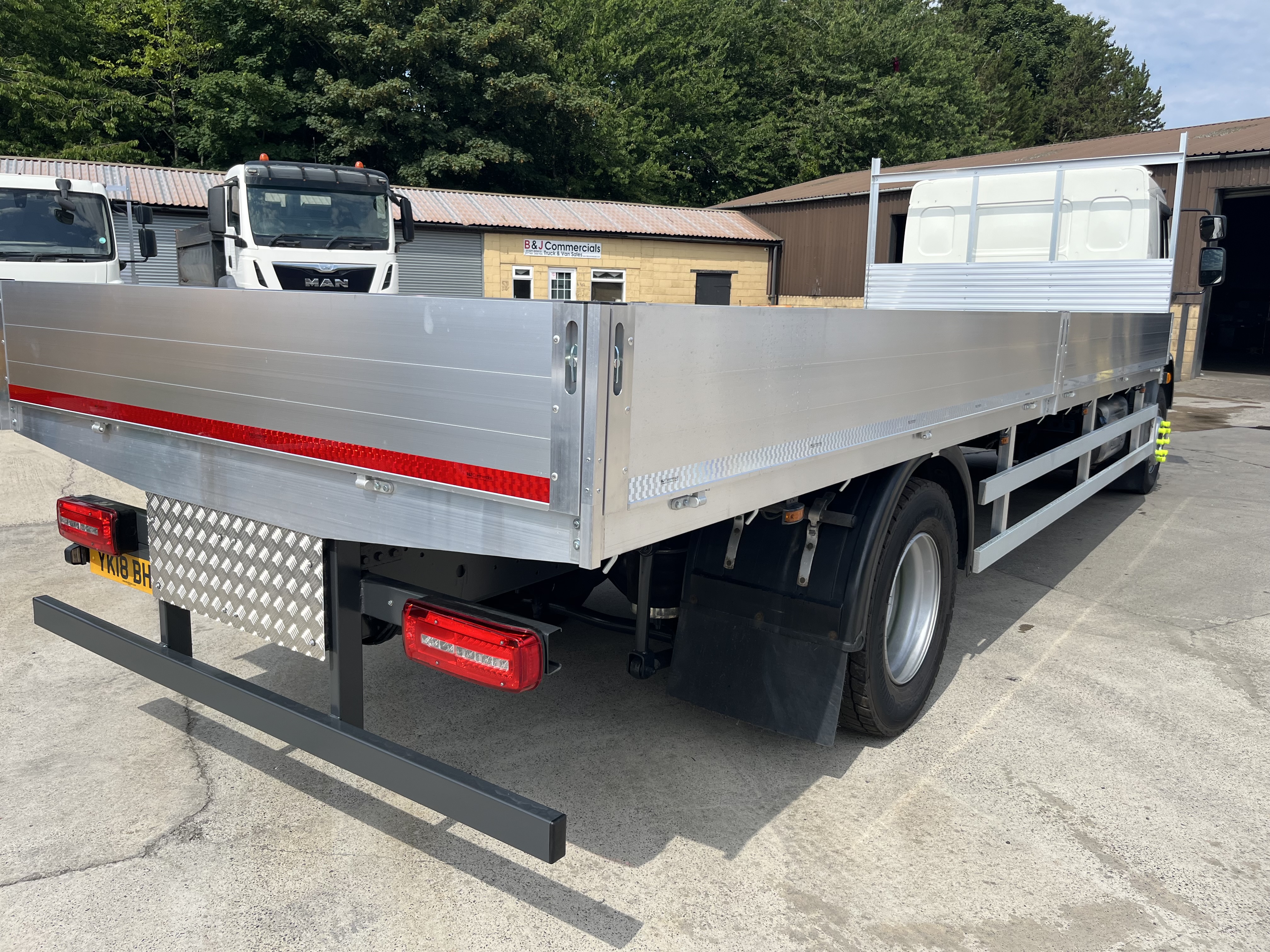 2018 DAF LF 55.260 18 ton ALLOY DROP SIDE TRUCK EURO 6