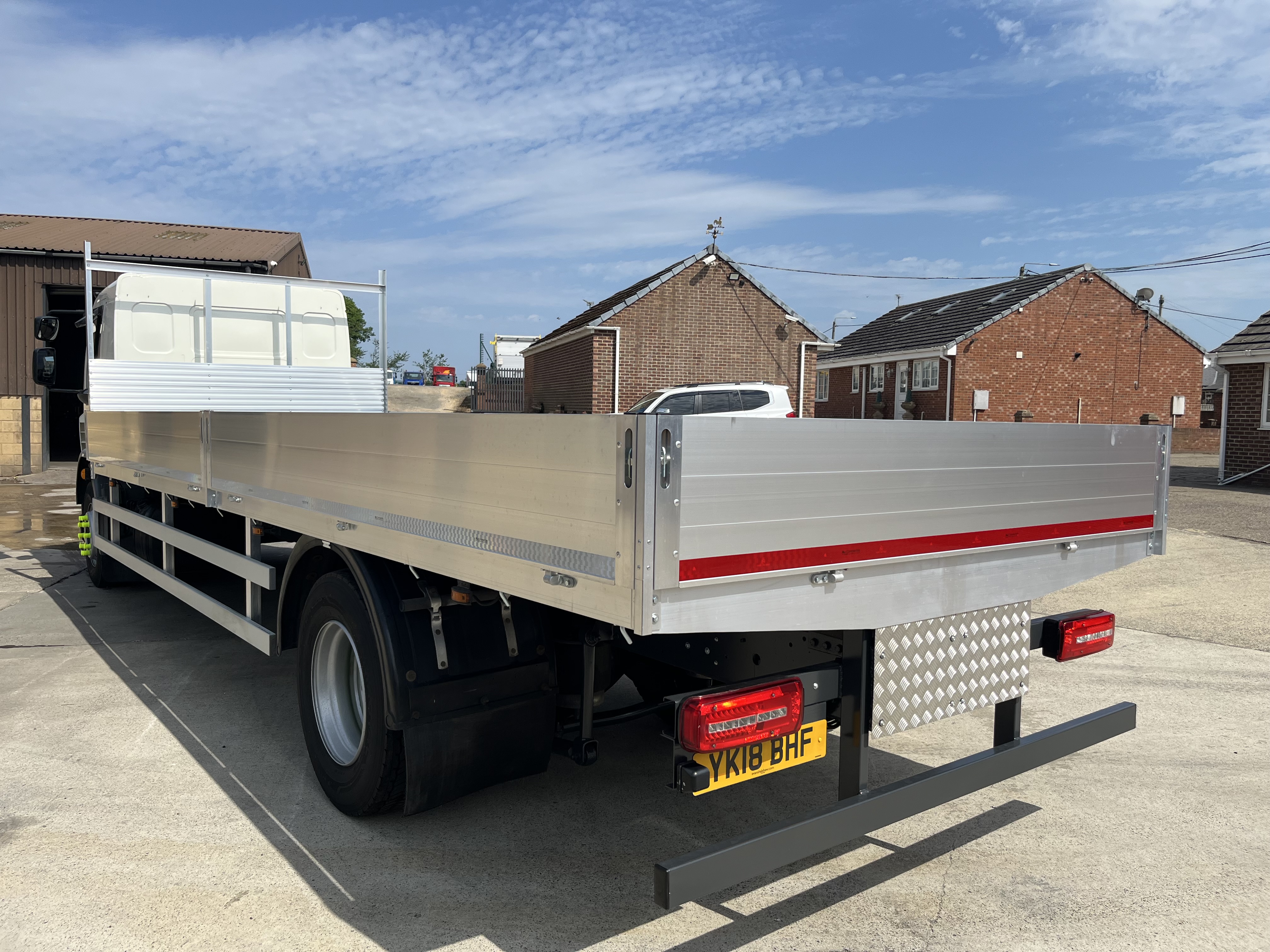 2018 DAF LF 55.260 18 ton ALLOY DROP SIDE TRUCK EURO 6