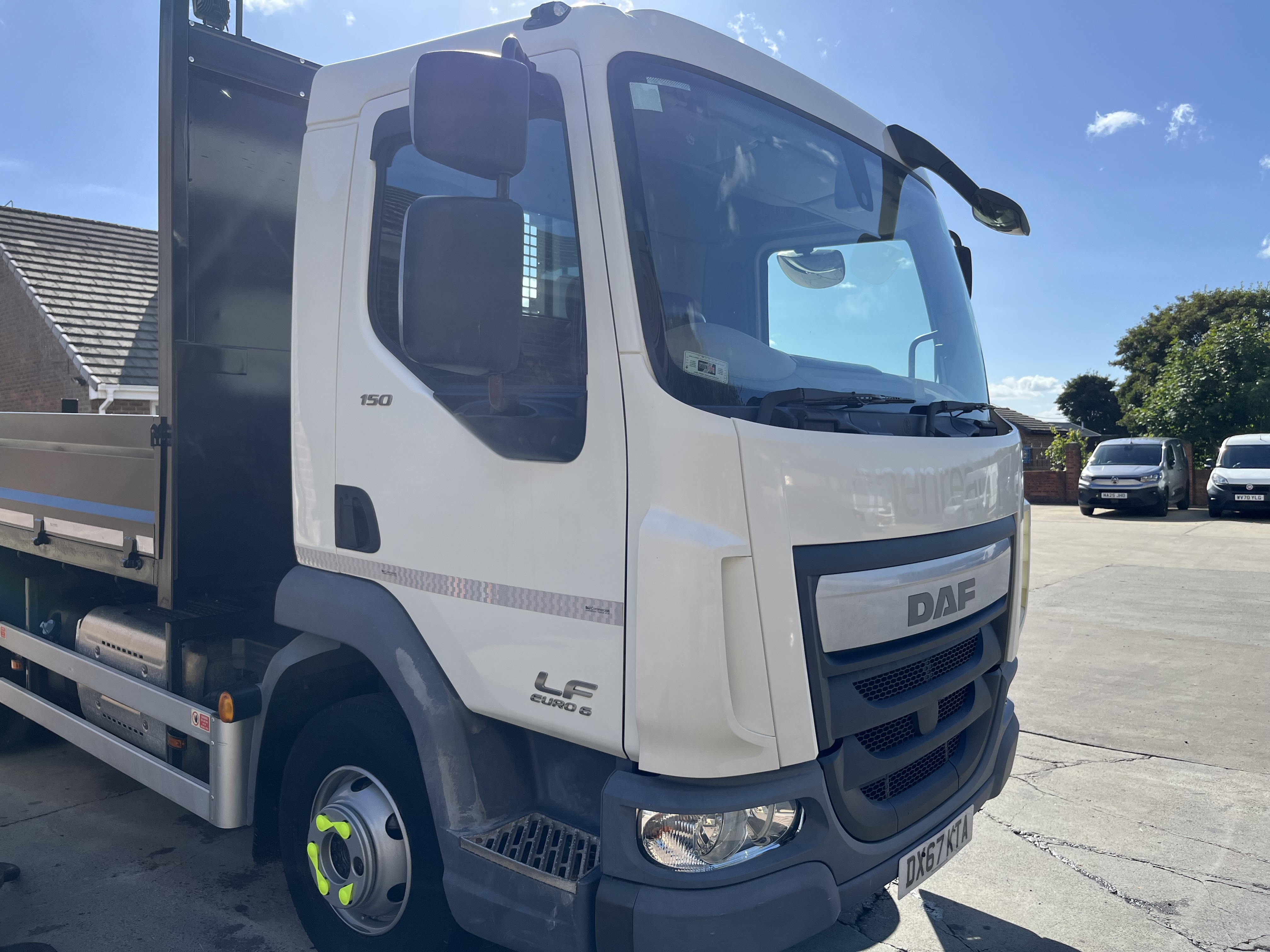 2017 67 DAF LF 45.150 7.5 ton TIPPER LOW KM
