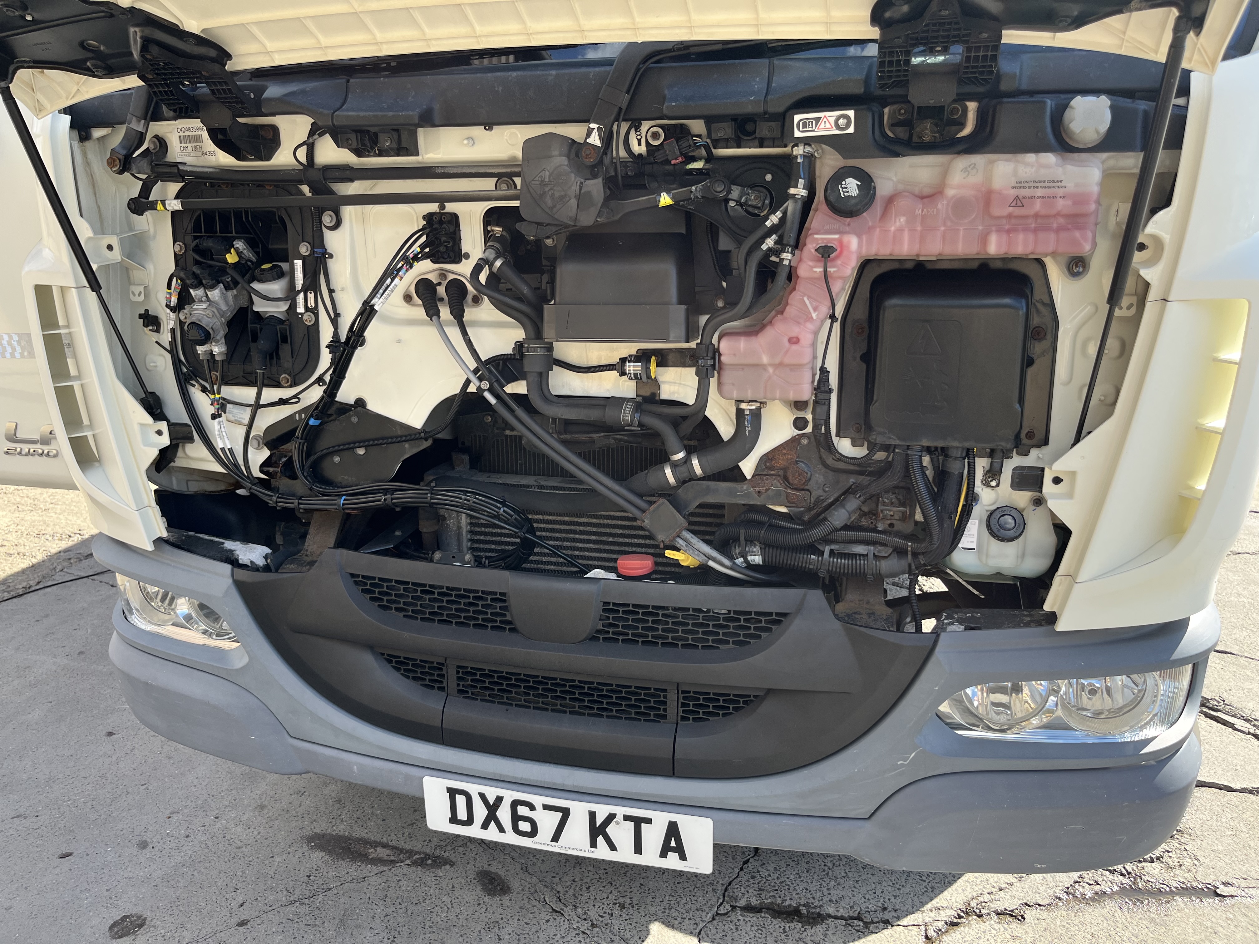 2017 67 DAF LF 45.150 7.5 ton TIPPER LOW KM