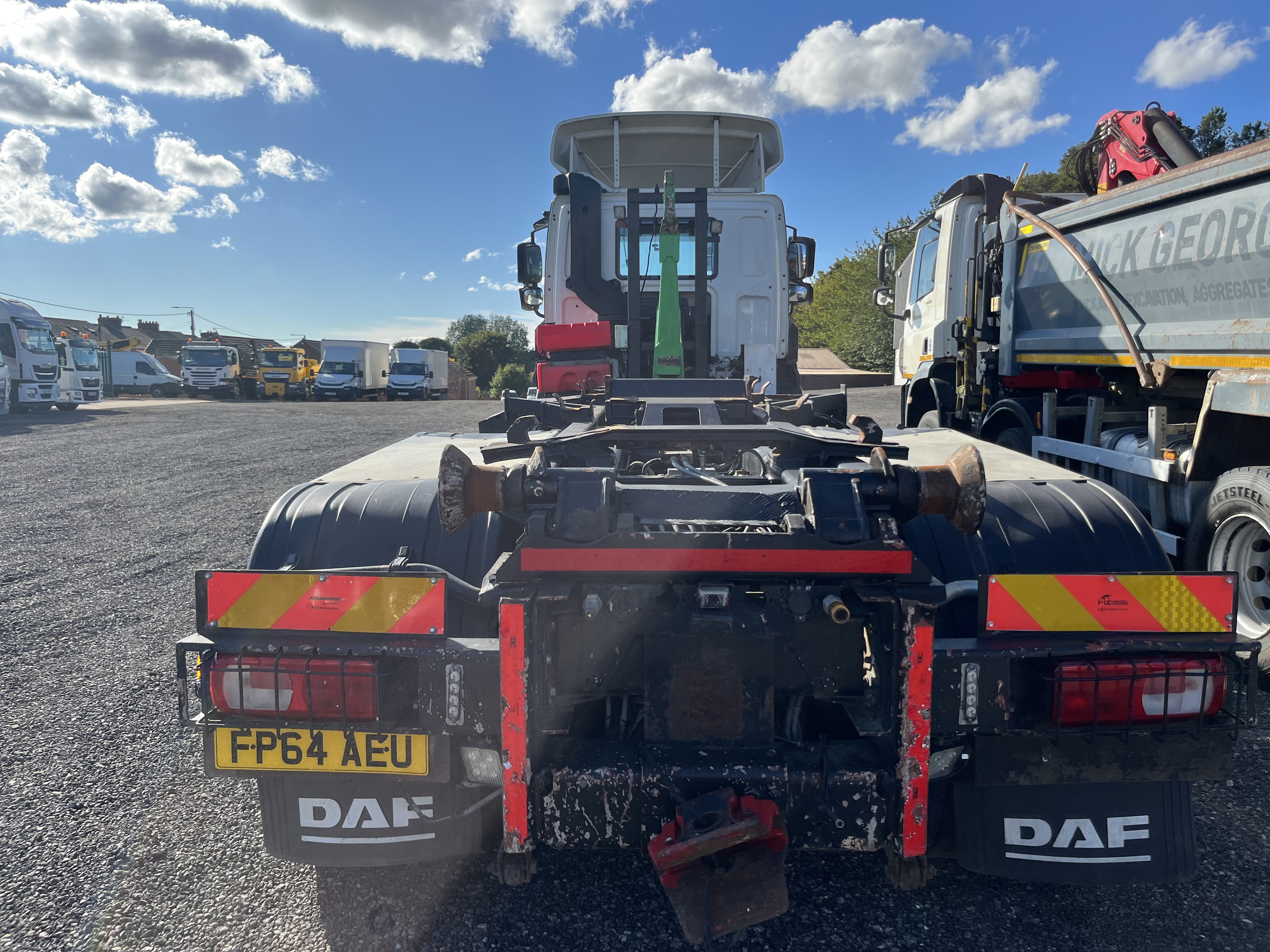 2014 64 plate Daf cf 85.440 8x4 hook loader 