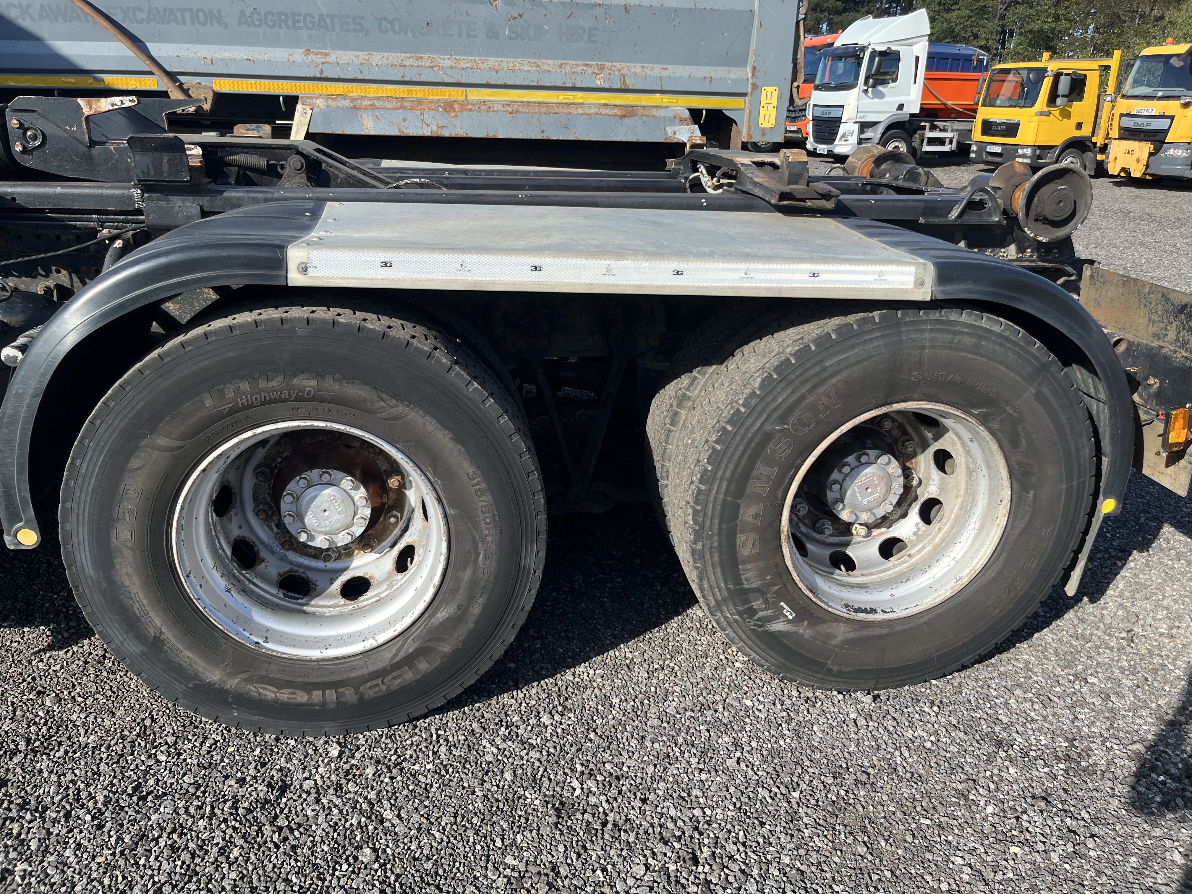 2014 64 plate Daf cf 85.440 8x4 hook loader 