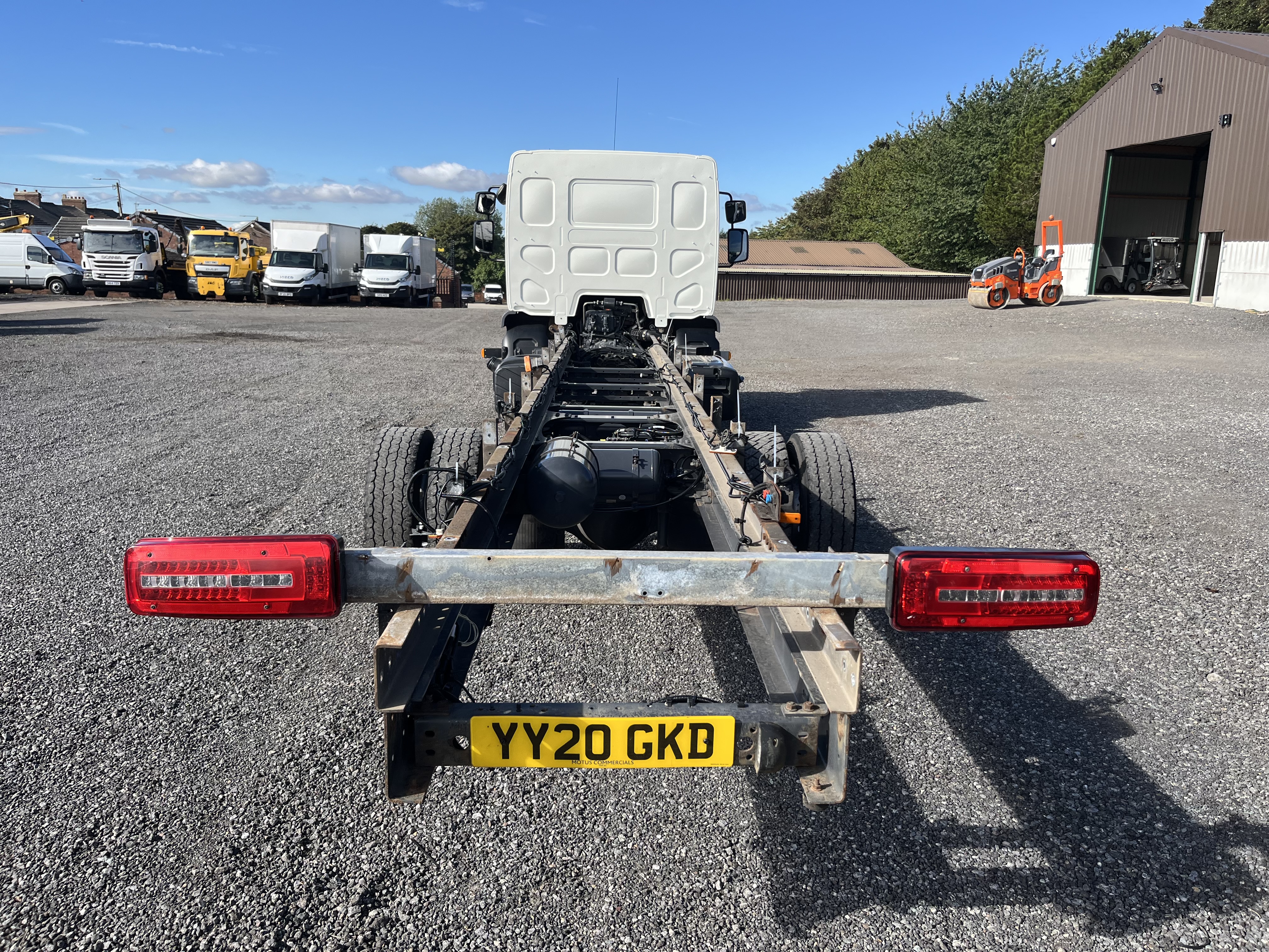 2020 DAF LF 12 ton CHASSIS CAB EURO 6