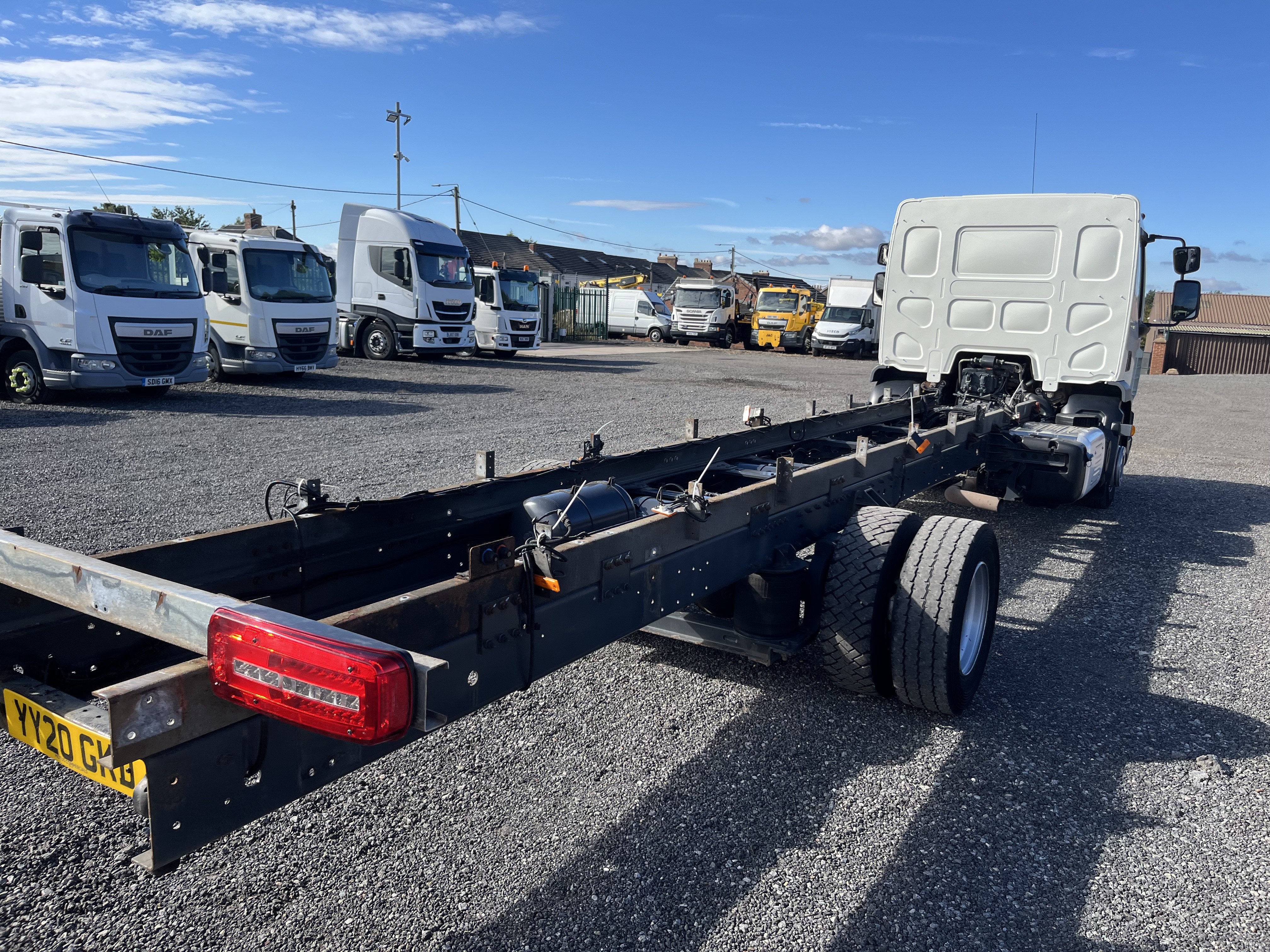 2020 DAF LF 12 ton CHASSIS CAB EURO 6