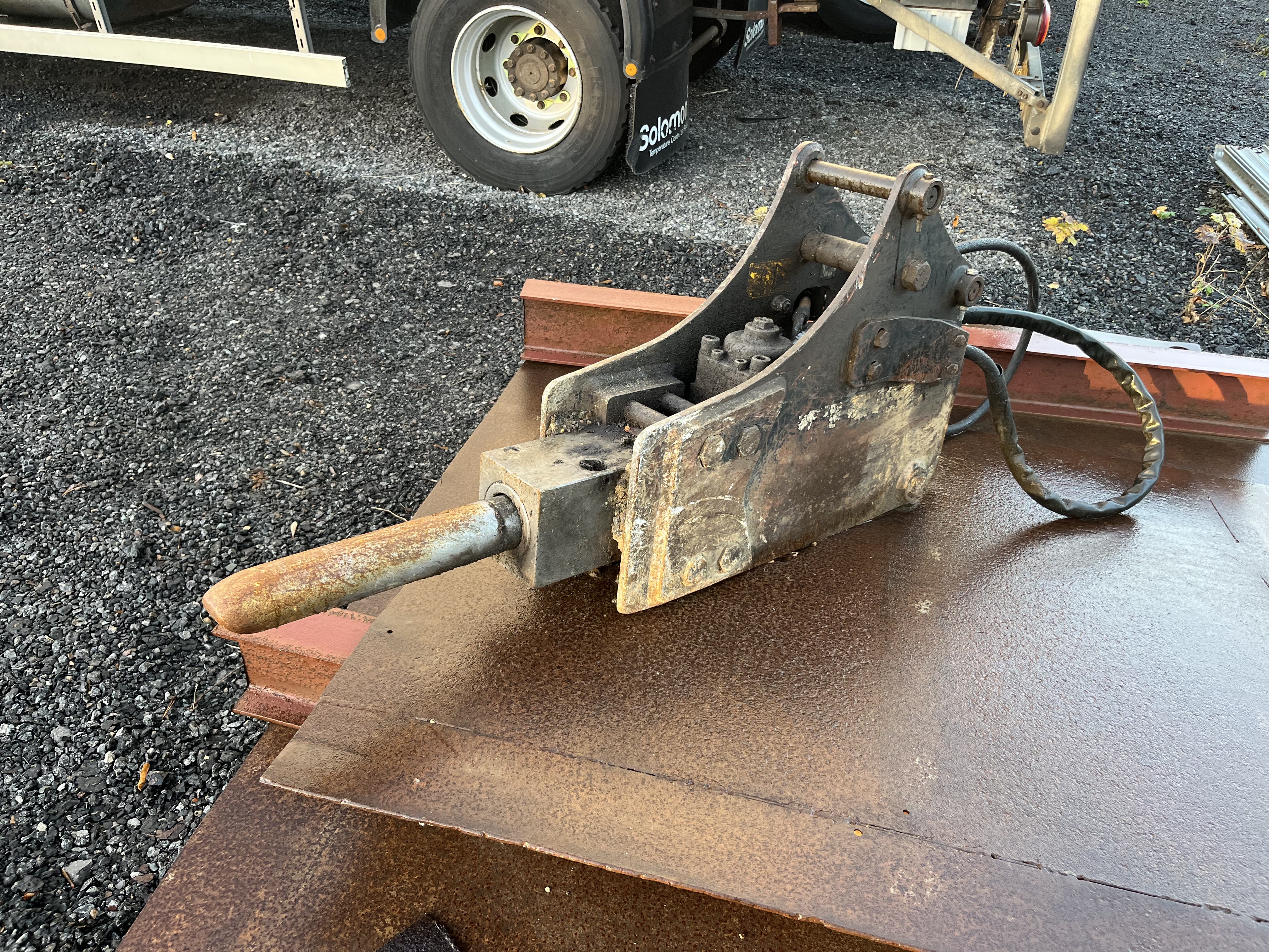 2018 HYDRAULIC BRAKER JCB 3cx compact
