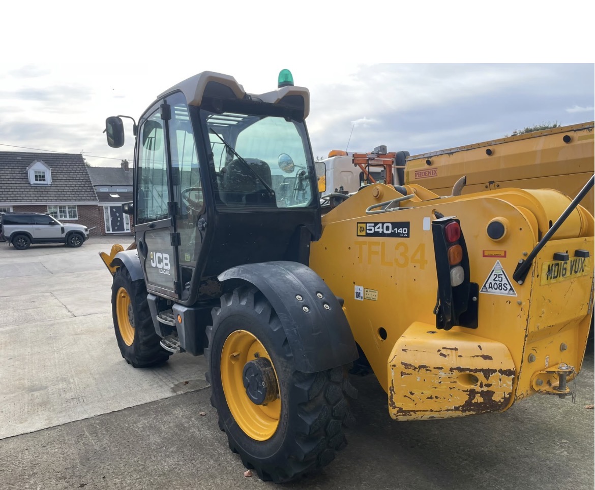 2016 JCB 540-140 hi viz TELEHANDLER 