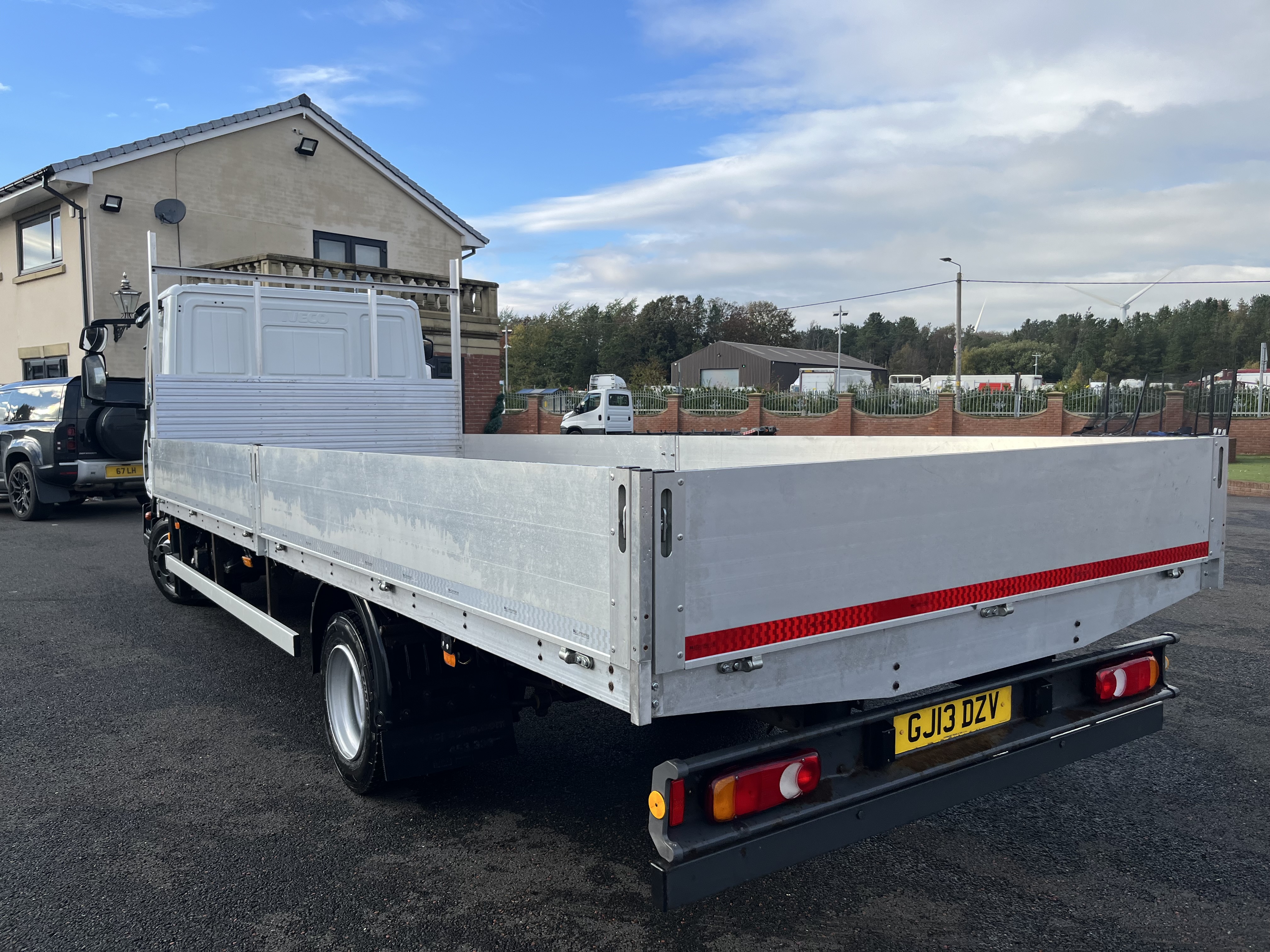 2013 IVECO 75E16 ALLOY DROP SIDE 