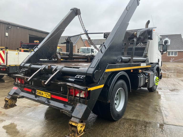 SCANIA P280 18 ton SKIP LOADER SKIP LORRY EURO 6 manual
