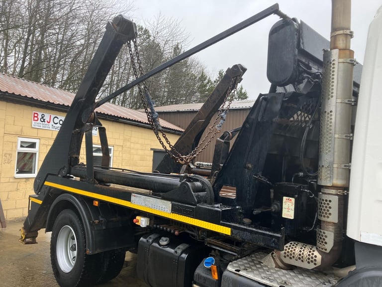 SCANIA P280 18 ton SKIP LOADER SKIP LORRY EURO 6 manual