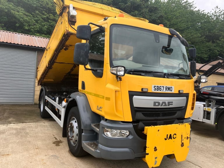 2017 67 DAF LF 55.260 18 TON 3 WAY INSULATED TIPPER EURO 6