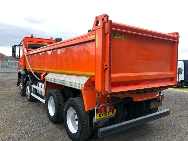 Mercedes-Benz Arocs 8x4 8 wheel tipper euro 6 Thomson bodyeasy sheet