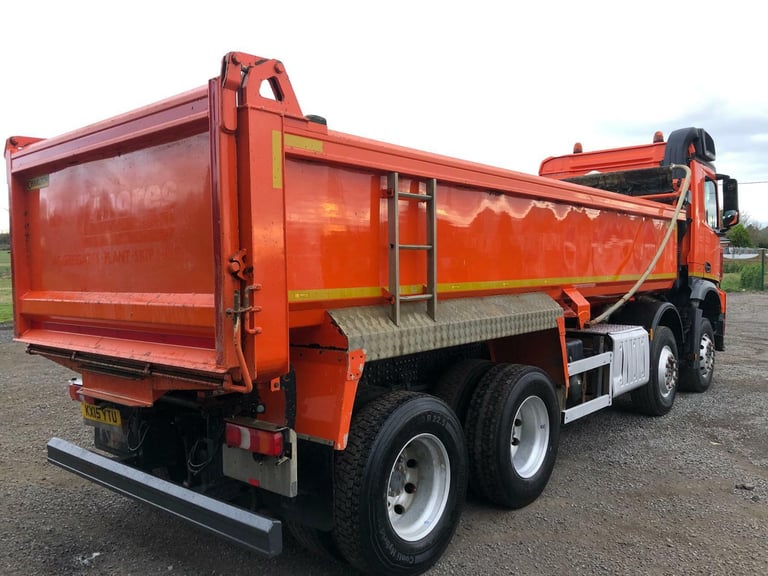 Mercedes-Benz Arocs 8x4 8 wheel tipper euro 6 Thomson bodyeasy sheet