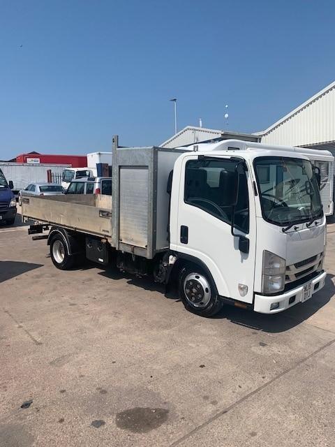 2013 MAN TGL 7.5 ton flatbed truck manual transmission