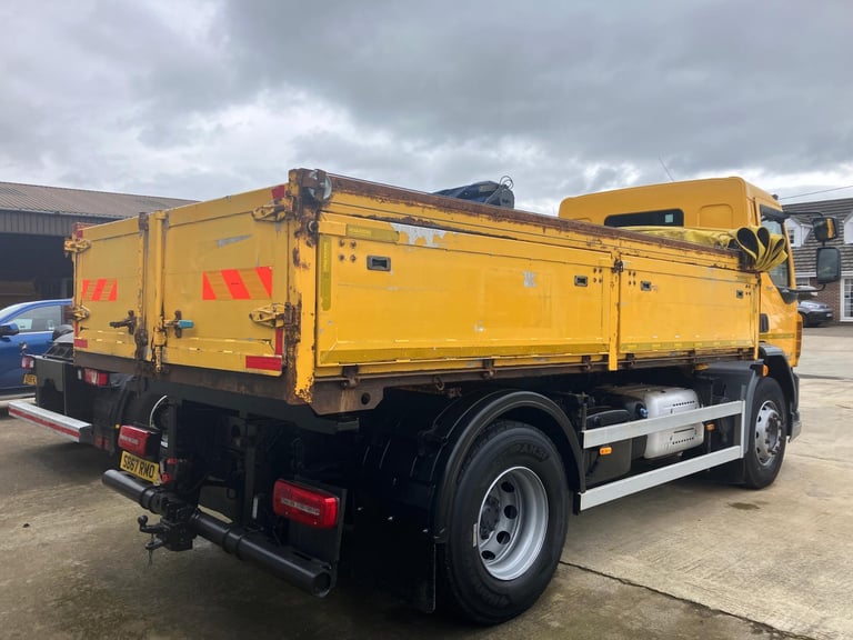 2017 67 DAF LF 55.260 18 TON 3 WAY INSULATED TIPPER EURO 6