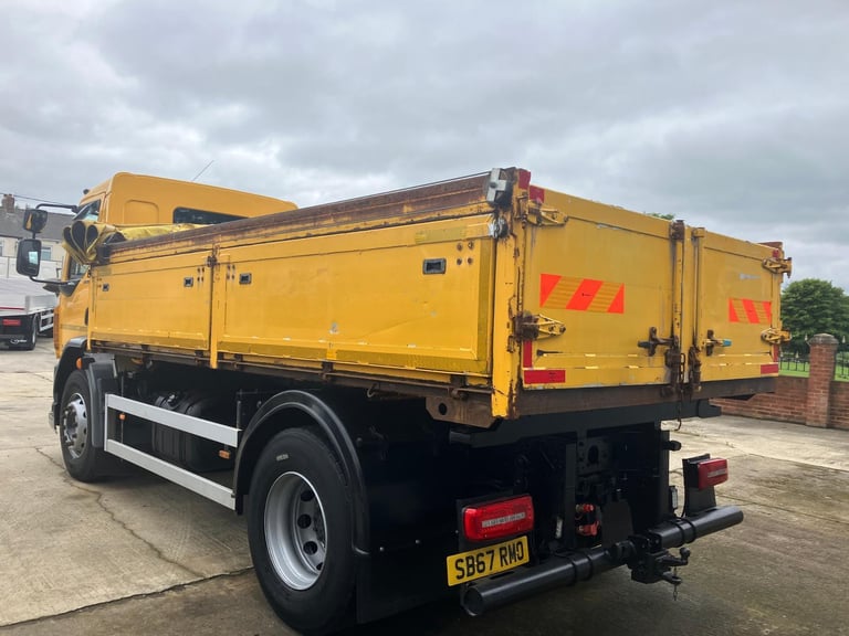 2017 67 DAF LF 55.260 18 TON 3 WAY INSULATED TIPPER EURO 6