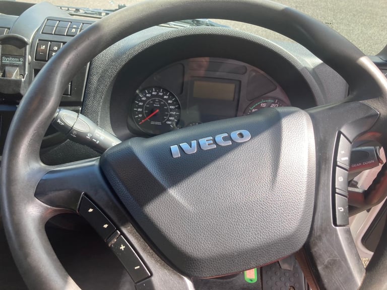 2017 IVECO EUROCARGO 75-160 euro 6 21ft ALLOY DROP SIDE TRUCK
