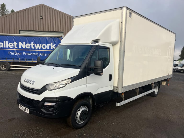 2020 IVECO DAILY 72-180 20ft BOX WITH UNDER FLOOR TAIL LIFT