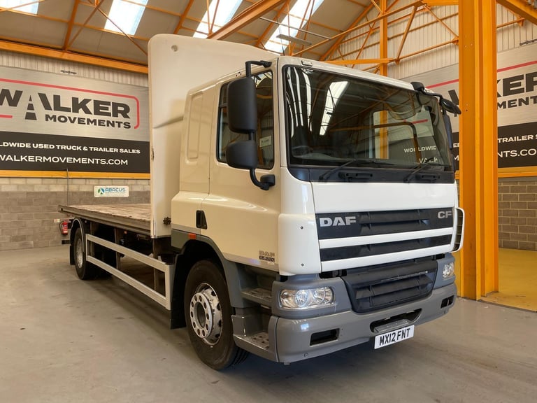 2013 MAN TGL 7.5 ton flatbed truck manual transmission